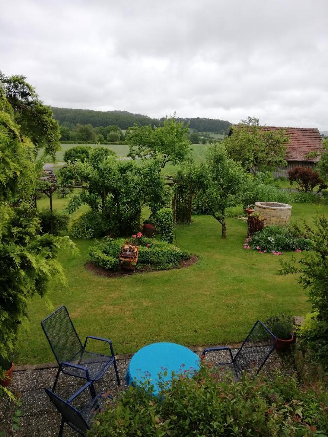 Ferienwohnung Rabelsdorf Pfarrweisach Kültér fotó